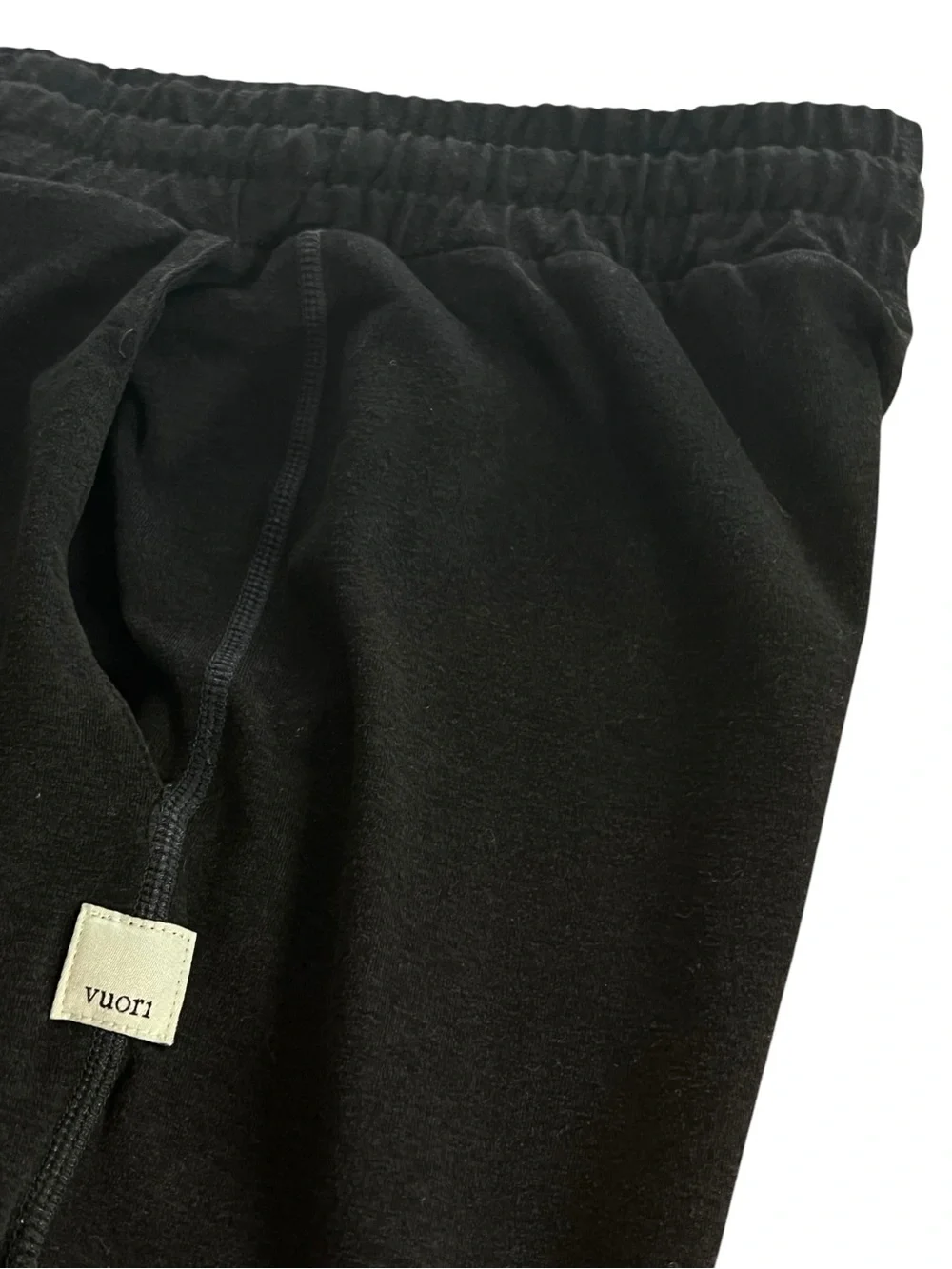 Vuori Performance Joggers Medium Gray Black Dream Knit Lot of 2 VW303 Athleisure - Picture 5 of 11
